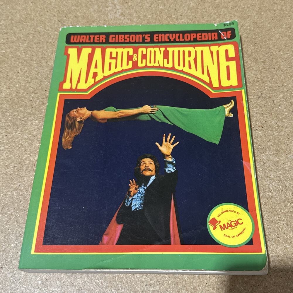 Walter Gibson's Encyclopedia Of Magic & Conjouring - 1976 Paperback